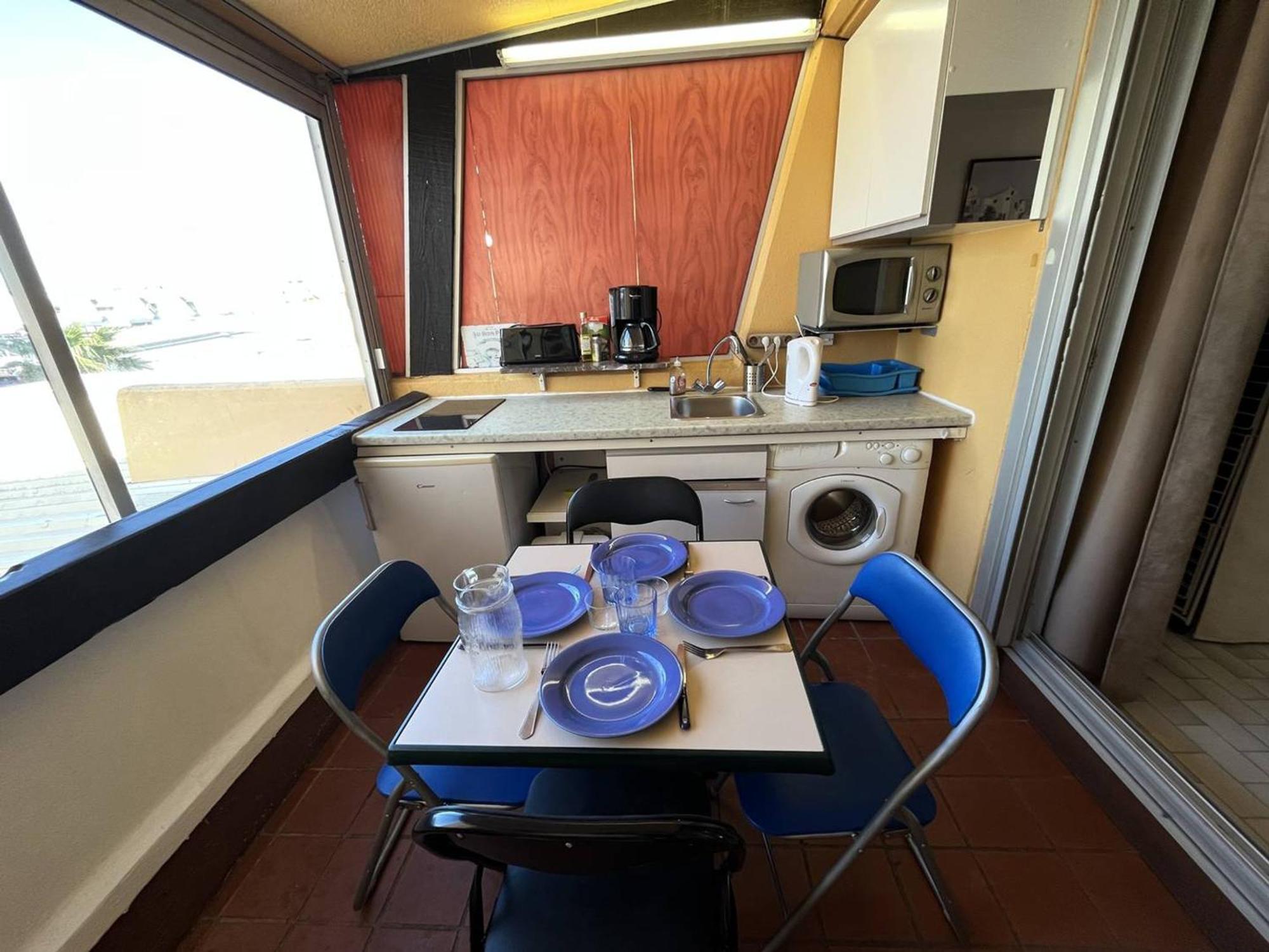 Studio Naturiste Avec Parking Au Cap D'Agde, Proche Plage - Fr-1-249A-15 Leilighet Eksteriør bilde