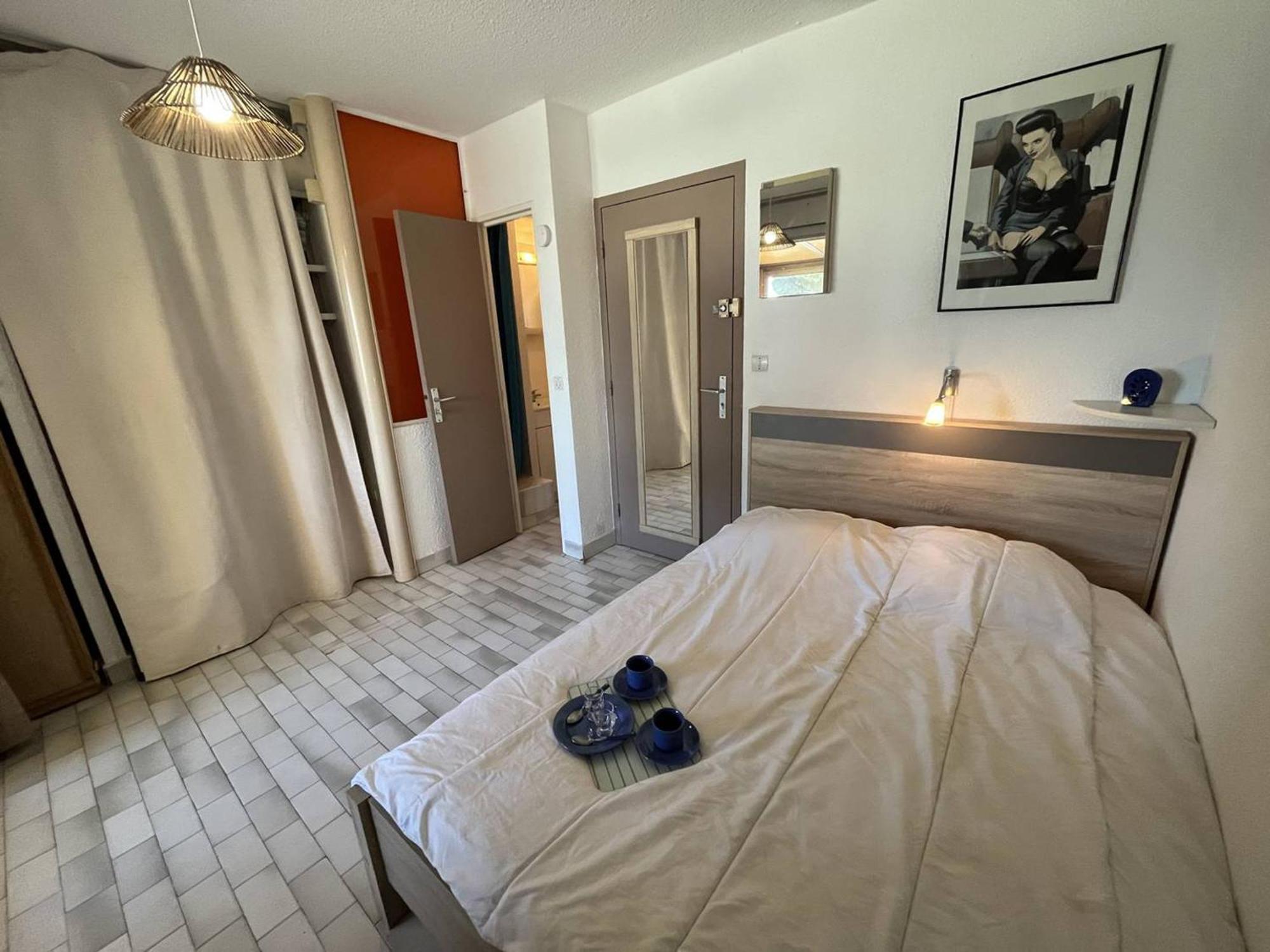 Studio Naturiste Avec Parking Au Cap D'Agde, Proche Plage - Fr-1-249A-15 Leilighet Eksteriør bilde