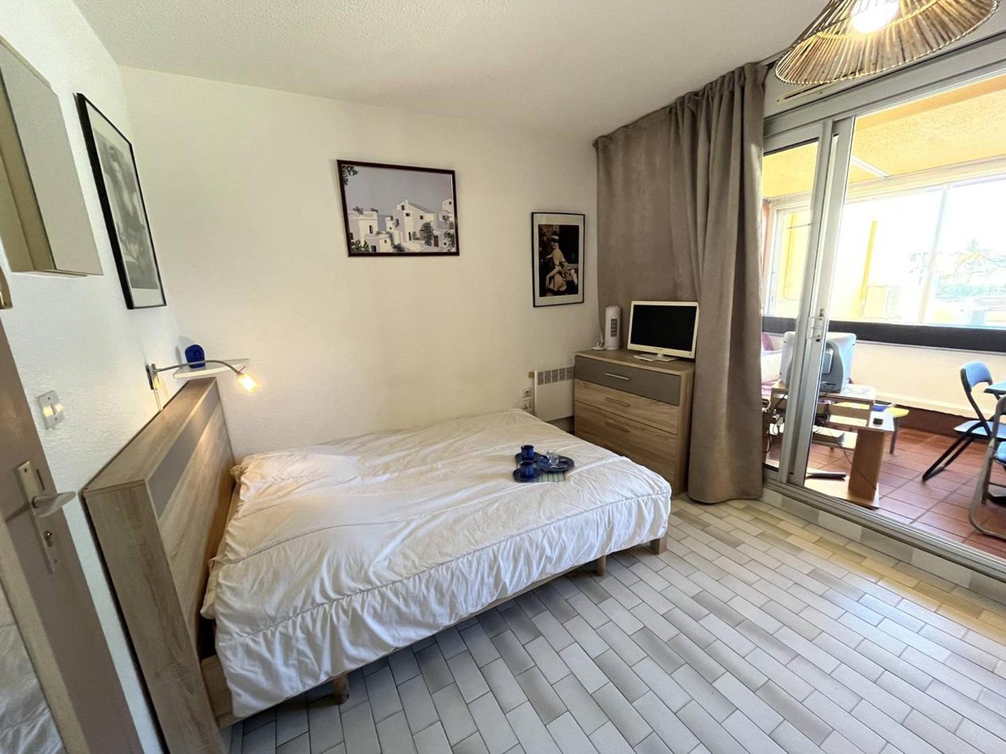 Studio Naturiste Avec Parking Au Cap D'Agde, Proche Plage - Fr-1-249A-15 Leilighet Eksteriør bilde